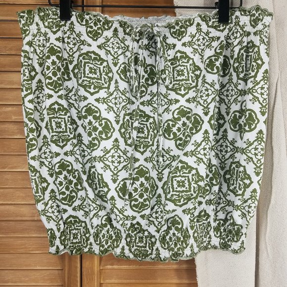 Energie XL Cotton Tribal Pattern Tube Top - Picture 3 of 8